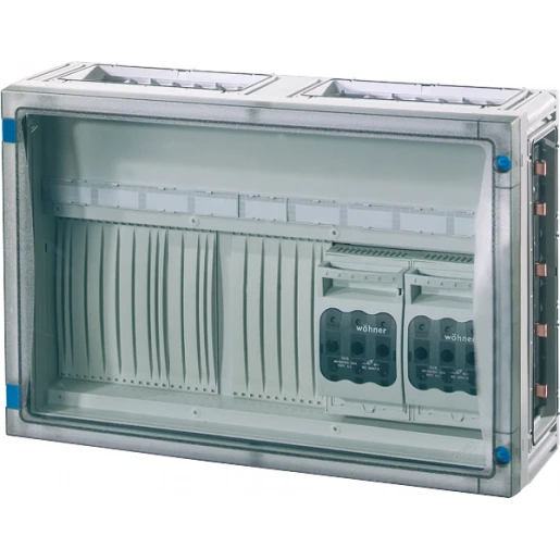 Hensel Enystar Lastscheiderkast NH00C 3p BM4 wand Open Rail 250a 5P Mespatroon 2x125A 360x540x163mm FP 3426