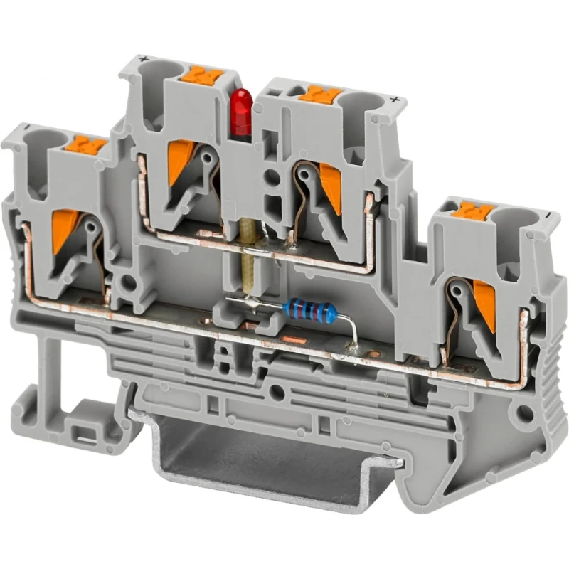 Phoenix Contact PTTB Verbindingsrijgklem 0,14-4mm² eendr. 0,14-2,5mm² meerdr. Grijs