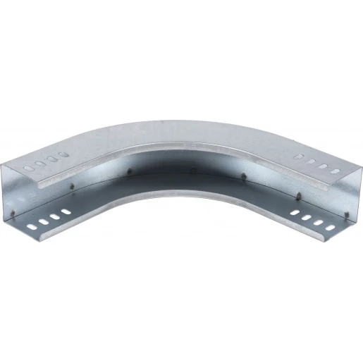 Stago KG281 bocht / hoekstuk kabelgoot stijgstuk 70x60mm Staal sdz wit RAL 9010 CSU08641079