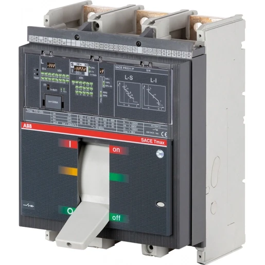 ABB TMAX T7V 1000/R1000 3P VAST MET VOORAANSLUITING PR231/P-I MICROPROCE