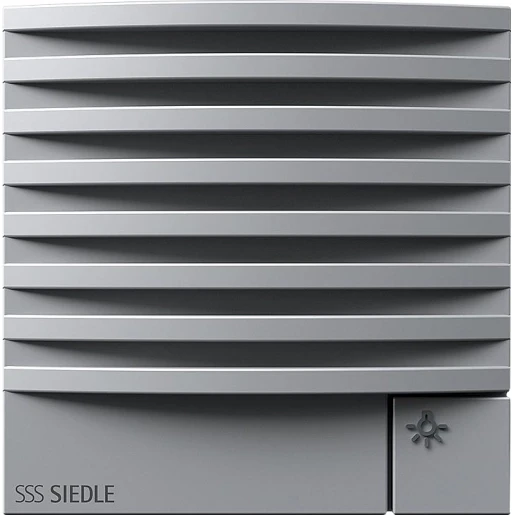 Siedle ATKM 671-0 SM acces-deurluidsprekermodule plus spreken/bellen kunststof zilver 210007343-00