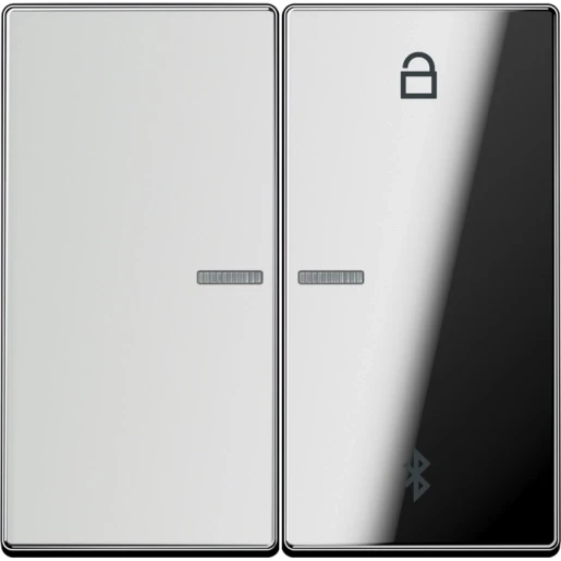 Jung Timer LS-gl.chroom universeel bluetooth
