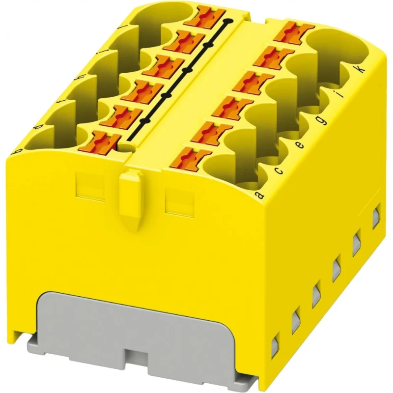 Phoenix Contact PTFIX Verbindingsrijgklem 0,2-6mm² eendr. Geel