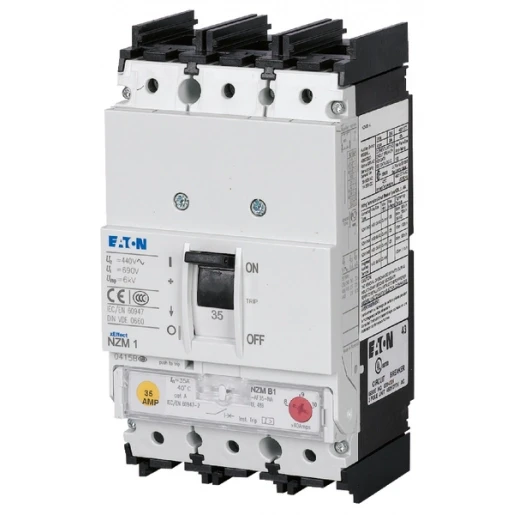 Eaton NZM1 50KA 3P 50A UL/IEC