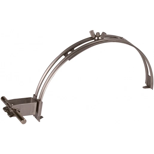 Dehn Roof cond.holder dehngrip stst h 32mm f.rd 8mm clamping range 180-28
