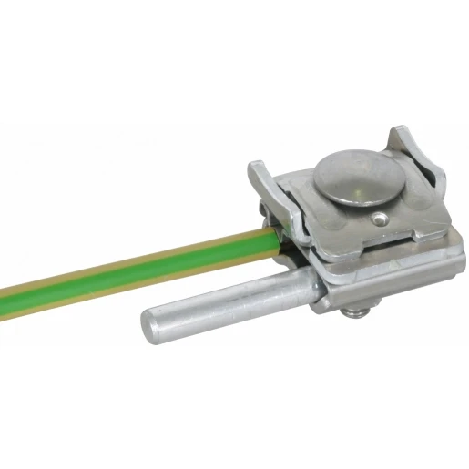 Dehn Uni saddle clamp stst/al f.rd 8-10mm conductor 4-50mm² f.saddles 0.7