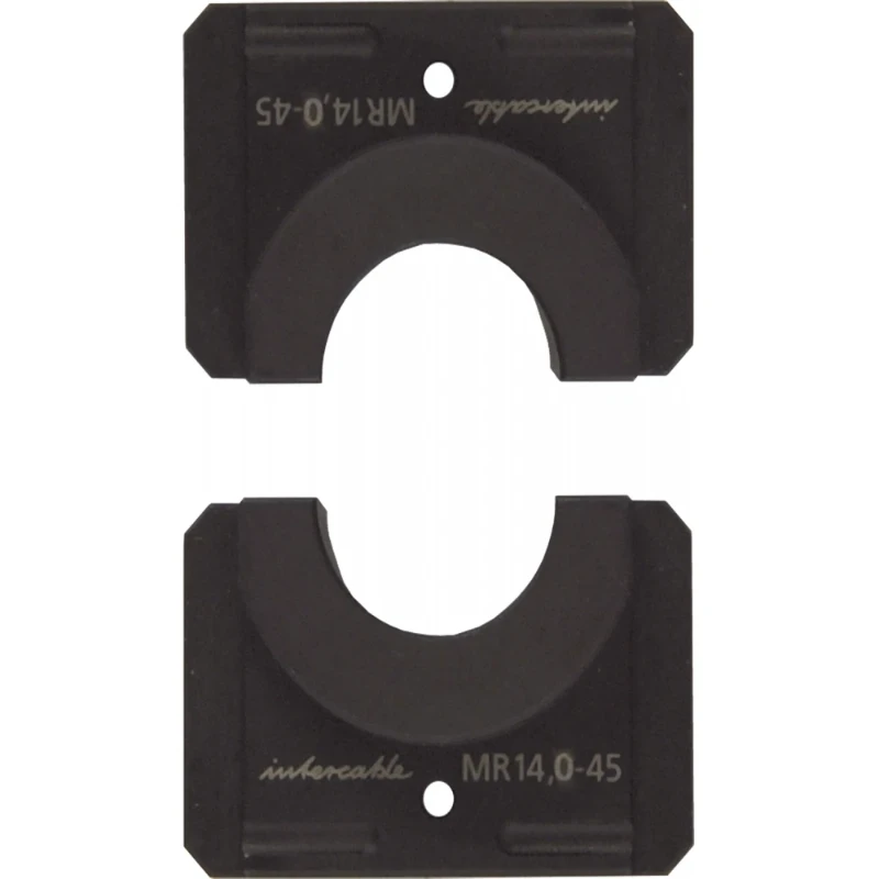 Intercable 45 Rondpersinzetstuk aluminium koper SG 10mm² MR4,1-45