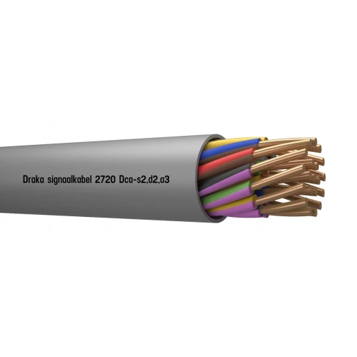 Draka 2700 Signaalkabel Dca Grijs 20x0,8mm - 100mtr