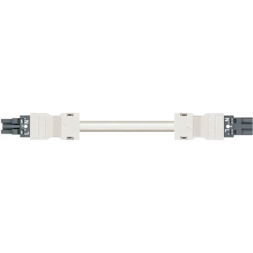 Wago SERIE 771 Patchkabel gebouwinstallatie 2p Contrastekker (female) Stekker 8000mm