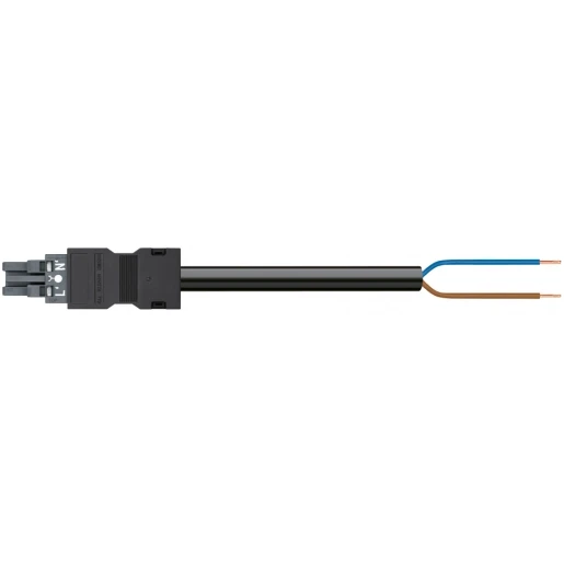 Wago SERIE 771 Patchkabel gebouwinstallatie 2p Contrastekker (female) Vrij kabeluiteinde 8000mm