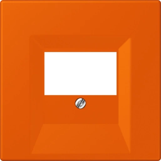 Jung LS range Afdekking speakeraansluiting LC4320S TAE 1 connector Zonder label oranje LC969T260