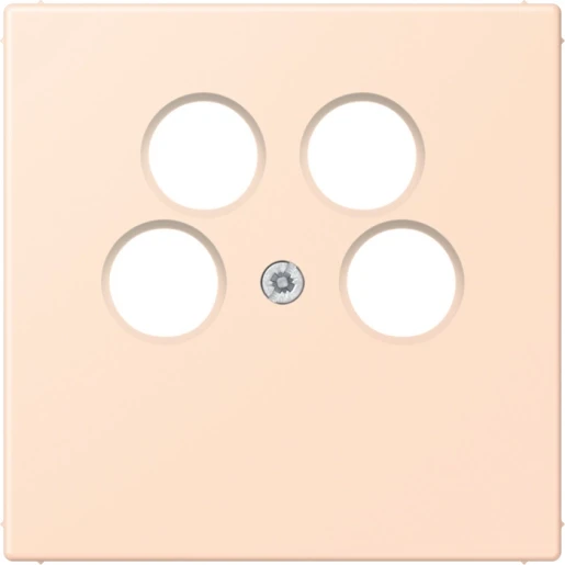 Jung LS range Afdekking TV Ankaro LC32091 Satelliet 4 connectoren Zonder label LC990-4SAT2228
