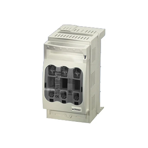 Hensel Enystar Mespatroon lastscheider 125A NH00C 3p voor railmontage