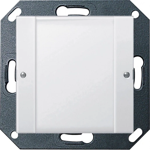 Gira System 55 Tastsensor potentiaalvrij enkelvoudig met tekstv inbouw IP20 2001100