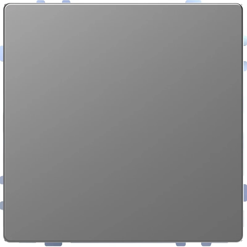 Merten SpaceLogic KNX KNX drukknop Pro T System D KNX enkelvoudig RVS inbouw IP20 MTN6185-6036