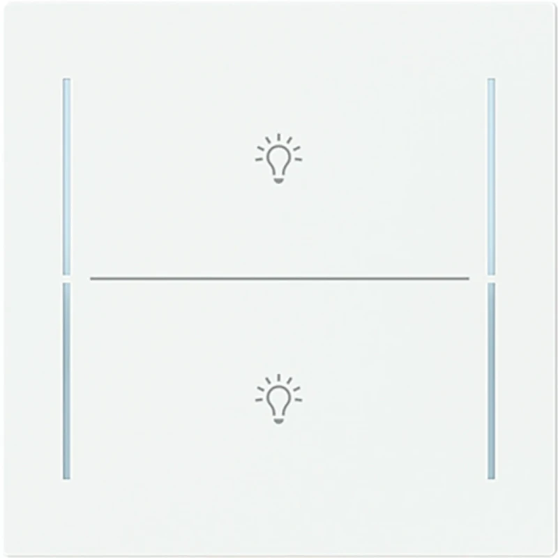 ABB Busch-Jaeger cpl v 2v drukknop lichtsymbool Art-matwit