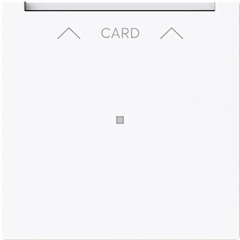 ABB Busch-Jaeger Art linear Centraalplaat card-schakelaar inbouw Hotelkaart Glanzend wit RAL 9016 2CKA001710A4240