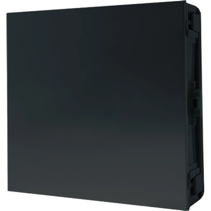 Comelit Ultra Afdekmodule blindplaat aluminium zwart UT9230MB