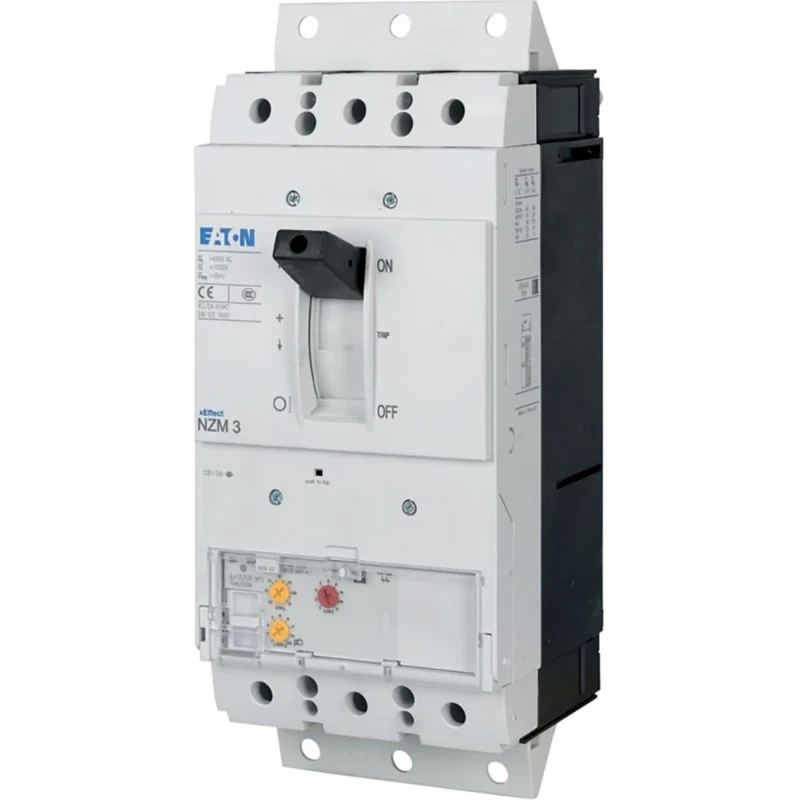 Eaton NZM3 50kA 3P 220A voor insteeksokkel IEC