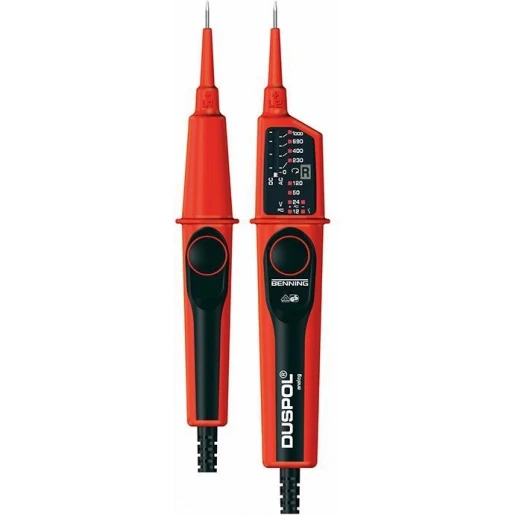 Benning Spanningstester LED analoog 2-polig 12 - 1000V CAT IV 2-polig 44050261
