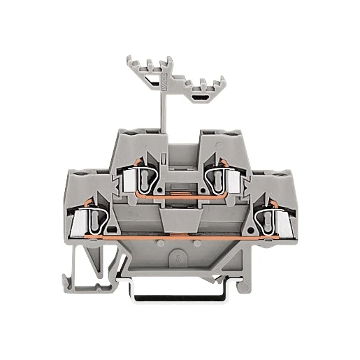 Wago Serie 280 Verbindingsrijgklem 0,08-2,5mm² eendr. 0,08-2,5mm² meerdr. Grijs