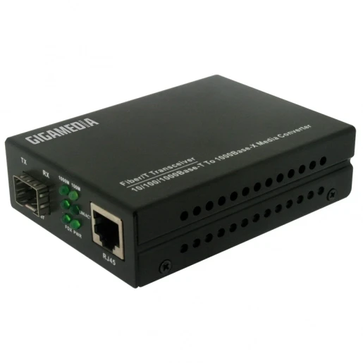 Gigamedia CONVERTER 10/100/1000 EMP SFP