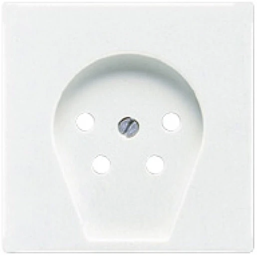 Jung LS range centraalplaat ptt-wandcontactdoos 4-polig ls990 TAE 1 connector Zonder label zwart LS961TFSW