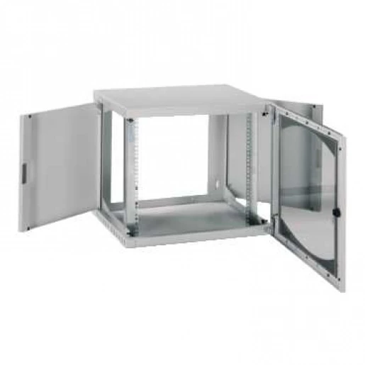 Sarel Actassi Wandrek opbouw vaste chassis 19" 18HE 600x500x915mm Grijs NSYOPB18U5FR
