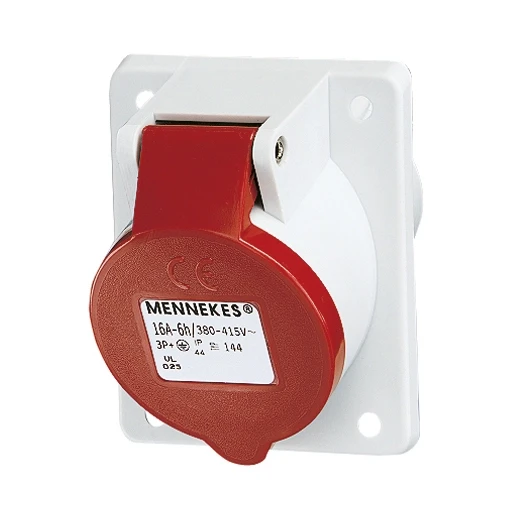 Mennekes Inbouwcontactdoos 16A 4P 6H 400V IP44