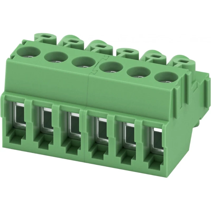 Phoenix Contact Non-Fused Terminal Block Through Hole 6 Way Solder 160V