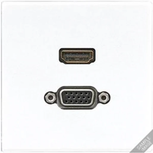Jung LS range afdekking ls990 hdmi/vga MALS1173