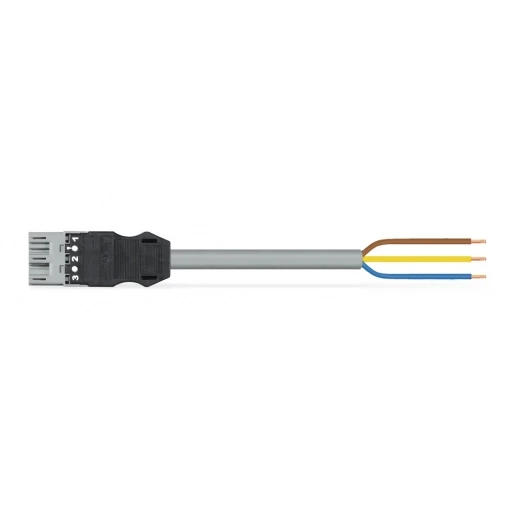Wago Serie 771 Patchkabel gebouwinstallatie 3p Stekker Vrij kabeluiteinde 1000mm