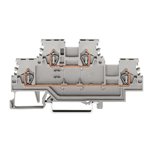 Wago Serie 279 Verbindingsrijgklem 0,08-1,5mm² eendr. 0,08-1,5mm² meerdr. Grijs