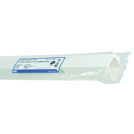 GGK LFG kabelkanaal 2000x30x30mm PVC Bodemperforatie met deksel RAL 9001 Z1015G