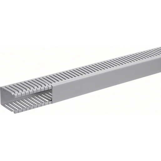 Hager Tehalit BA6 Bedradingskanaal zonder bodemperforatie 65x209x2000mm PVC grijs RAL 7030 BA66020007030O