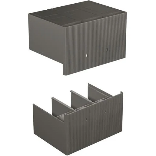 ABB AFDEKKAP LANG VOOR AFDICHTING KABELAANSL.ISOMAX S6 4P VAST SET VAN