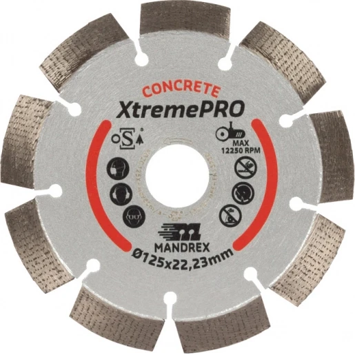 Mandrex Xtremepro Diamant zaagblad 115mm 18550115
