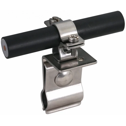 Dehn Roof cond.holder stst f.metal roofs w.round stand.seam f.hvi cond