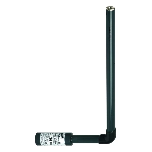 Dehn Test probe angled (90°) with m8 threaded bolt for phe 3-36kv