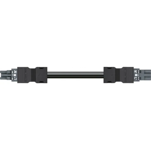 Wago SERIE 771 Patchkabel gebouwinstallatie 2p Contrastekker (female) Stekker 1000mm
