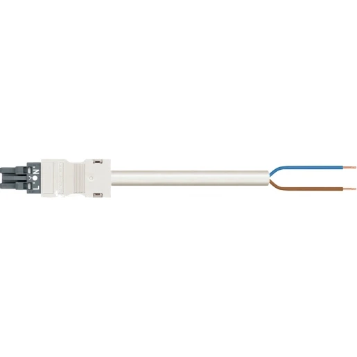 Wago SERIE 771 Patchkabel gebouwinstallatie 2p Contrastekker (female) Vrij kabeluiteinde 8000mm