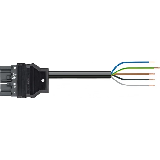 Wago SERIE 771 Patchkabel gebouwinstallatie 5p Stekker Vrij kabeluiteinde 7000mm