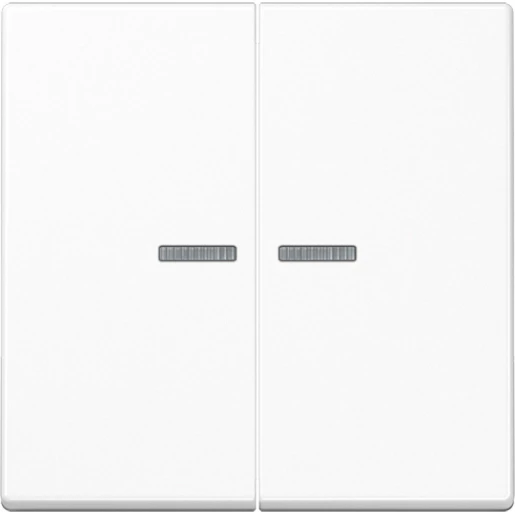 Jung A range Knx RF-tastafdekking KNX 2-voudig wit inbouw IP2X RAL 9016 A10921STRFWW