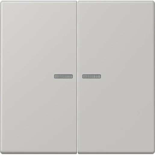 Jung LS range Home stuurafdekking LC32013 2-voudig Mat BTLC17102205