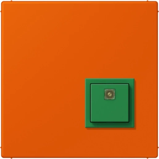 Jung LS range Miva afzetknop LC4320S 70x70mm oranje IP20 NRSLC0834AT260