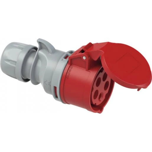 Bizline Rechte koppeling CEE EASY 32A 3P+N+T 380/415V IP44