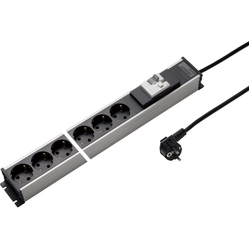Martin Kaiser Contactdooscombinatie met aardlekschakelaar 6RA 16A IP20 snoer 3m 1137ZL6L-SW3