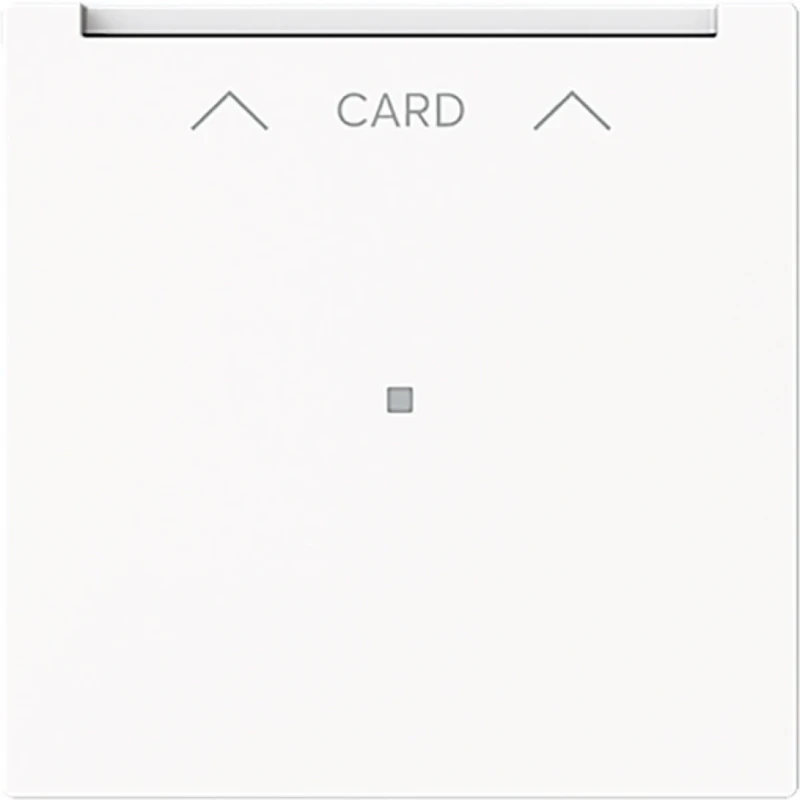 ABB Busch-Jaeger Art linear Centraalplaat card-schakelaar inbouw Hotelkaart Mat wit RAL 9016 2CKA001710A4241