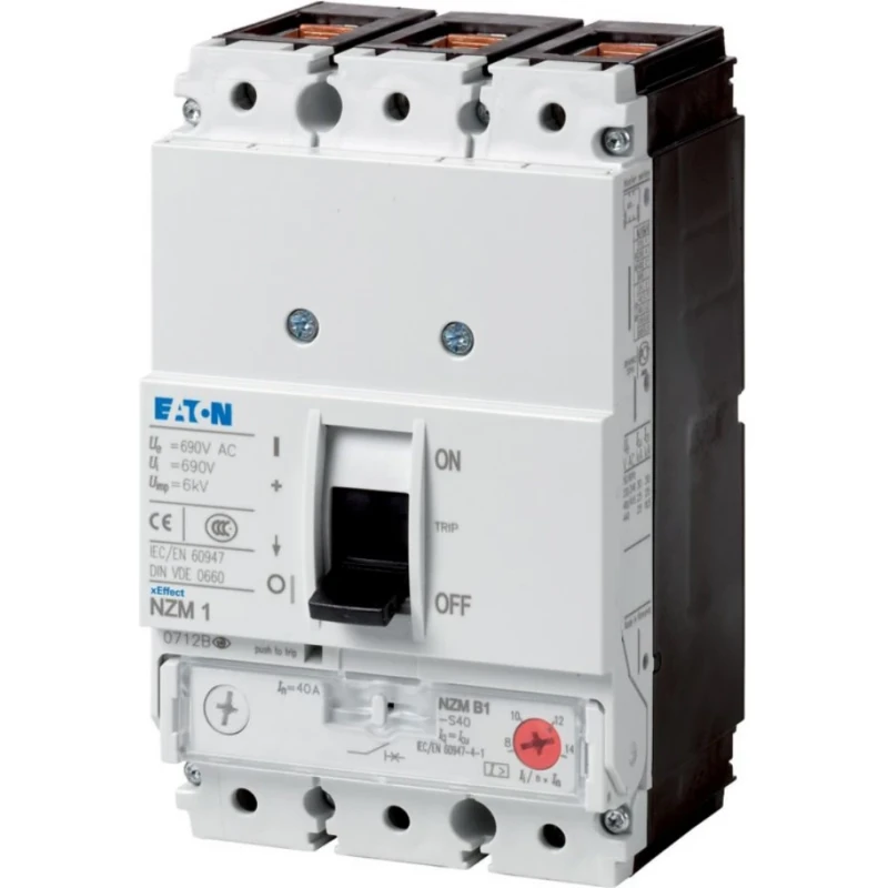 Eaton NZM1 50kA 3P 50A UL/IEC