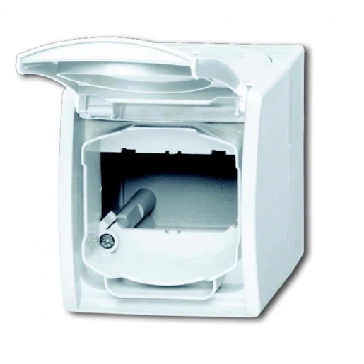 ABB Busch-Jaeger Ocean Leeg huis DKS inzet opbouw 1-voudig 1 module wit Verticaal 2CKA001724A4264